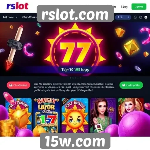 Evolução das opções de jogos em rslot.com